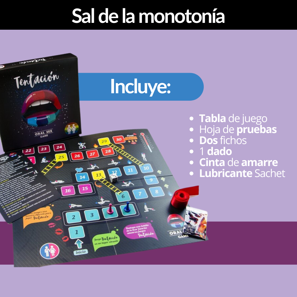 Juego Mesa Erót Tentación Lésbico JUE036